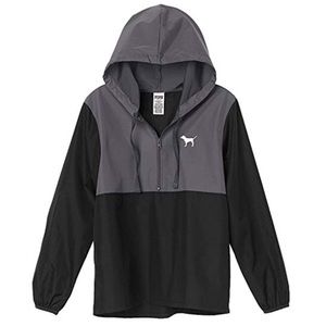 Victoria’s Secret pink anorak windbreaker